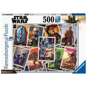 Puzzle The Mandalorian - Baby Yoda 500 dílků