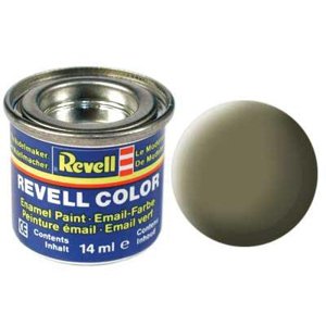 Barva Revell emailová - 32145 -  matná světle olivová