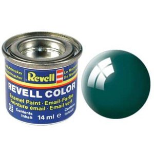Barva Revell emailová - 32162- leská zelenomodrá