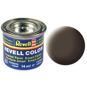 Barva Revell emailová - 32184 - matná koženě hnědá