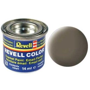 Barva Revell emailová - 32186 - matná olivově hnědá