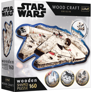 Dřevěné puzzle Star Wars 160 dílků