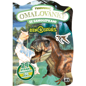 Tvarované omalovánky/ Dinosauři