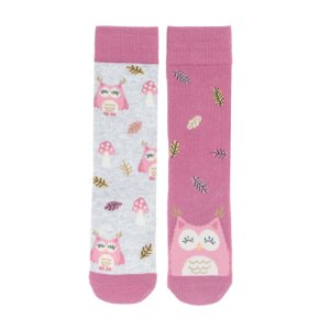 Vysoké ponožky- růžové - 22_24 PINK