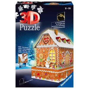 Puzzle 3D Perníková chaloupka 216 dílků