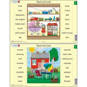 Puzzle Angličtina - slovíčka RA2 16 dílků