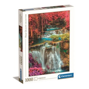 Clementoni - Puzzle 1000 Colourful thai falls