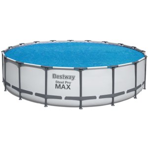 BESTWAY 58173 - Solarní plachta na bazén 527 cm modrá kulatá