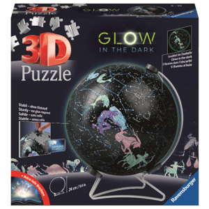 Ravensburger Puzzle-Ball Svítící globus: Hvězdná obloha 180 dílků