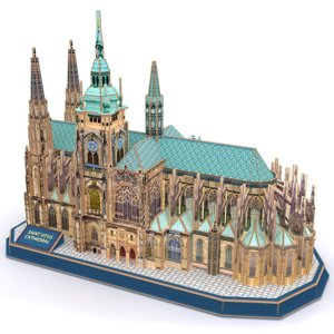 CubicFun - Puzzle 3D Katedrála Sv.Víta -193 dílků