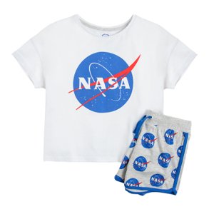 COOL CLUB Dívčí pyžamo kr. rukáv 140 NASA