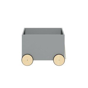 Bellamy Úložný box na hračky - vozíček barva: šedá