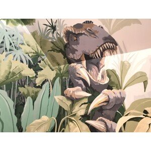 Malba na zeď - Dinosauři