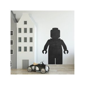 DEKORACJAN Nálepka na zeď - tabule - robot Velikost: střední - M