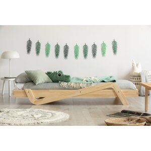 ADEKO Dřevěná dětská postel CikCak rozměr lůžka: 100 x 190 cm