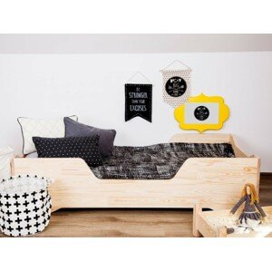 ADEKO Dřevěná postel Easy middle rozměr lůžka: 100 x 190 cm