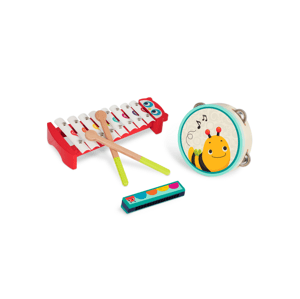 B-Toys Hudební nástroje dřevěné Mini Melody Band