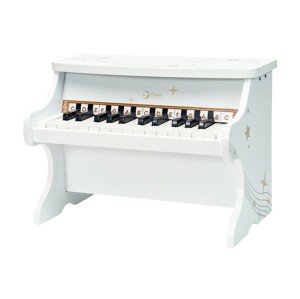 Classic WORLD Dětské piano - bílé
