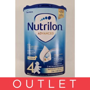 EXP: 2.4.2024 NUTRILON 4 Vanilla batolecí mléko 800 g, 24+