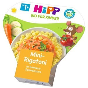 HIPP BIO Mini Rigatoni se zeleninou ve smetanové omáčce 250g