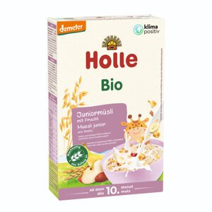 HOLLE Organické junior müsli vícezrnné s ovocem, 250 g
