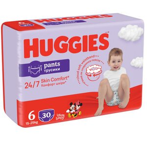 HUGGIES Pants Jumbo 6 15-25 kg 30 ks