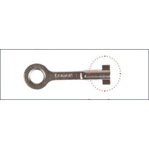 HAMAX Key set - náhradní pár klíčků k NOVÉMU typu uzam. zámku