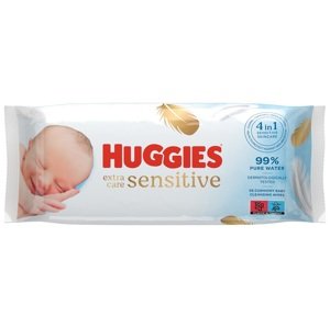 HUGGIES® Ubrousky vlhčené Extra Care Triplo 56x3 ks