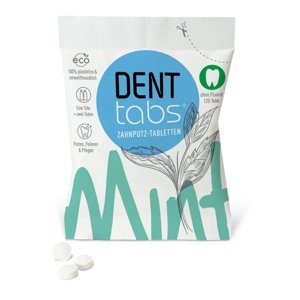 Přírodní zubní pasta v tabletách bez fluoridu 125 ks