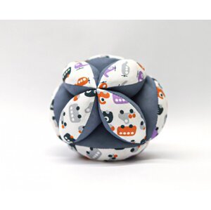 MyMoo Montessori úchopový míček - Autíčka