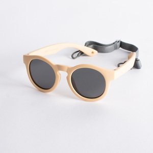 Dětské sluneční brýle Monkey Mum® - Kočičí oči - více barev Béžová