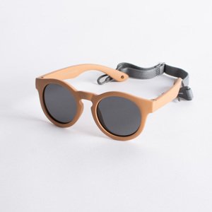 Dětské sluneční brýle Monkey Mum® - Kočičí oči - více barev Hnědá