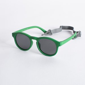Dětské sluneční brýle Monkey Mum® - Opičí výraz - více barev tm. Zelená