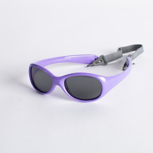 Dětské sluneční brýle Monkey Mum® - Závodní puma - více barev tm. Fialová