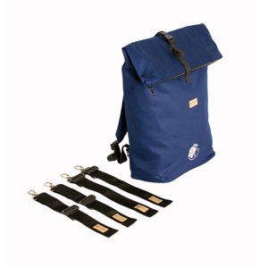 Integrovaný keprový batoh k nosítku Monkey Mum® Carrie - Námořnická modř Velká/ý