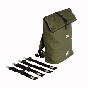 Integrovaný keprový batoh k nosítku Monkey Mum® Carrie - Barvy lesa Velká/ý