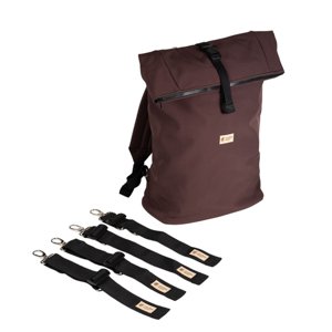 Integrovaný softshellový batoh k nosítku Monkey Mum® Carrie - Medvědí stopa Malá/ý