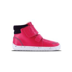 Be Lenka Dětské zimní barefoot boty Panda 2.0 - Raspberry Pink 25