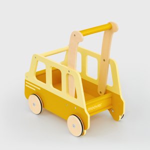 Moover Vodící autíčko - Školní žlutý autobus, složený