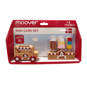 Mini Set Ice cream car - Moover Mini autíčko sada - Zmrzlinářství