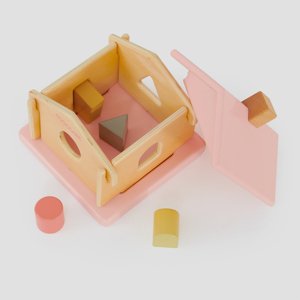 Moover Třídící box - Růžový domeček