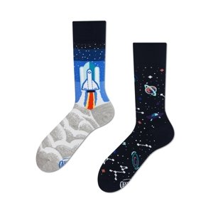 Many Mornings Ponožky klasik Space trip 35-38