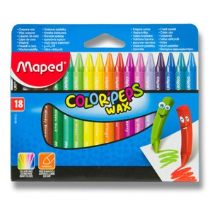 Maped Voskovky Color´Peps Wax, 18 barev