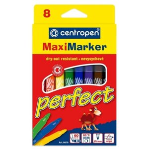 Centropen Fixy Perfect, 8 barev