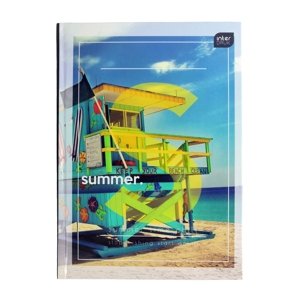 Interdruk Zápisník Summer A5, 96 listů, linkovaný
