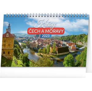 Presco Group Stolní kalendář Krásy Čech a Moravy 2023