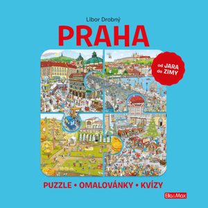 Ella & Max PRAHA – Puzzle, omalovánky, kvízy