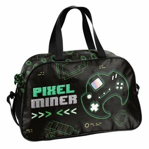 Paso Sportovní taška Gaming Pixel Miner