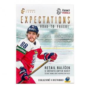 Hokejové karty - Expectations Road to Prague balíček