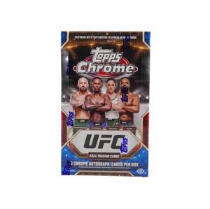 Topps UFC Chrome Hobby Box 2024 - sběratelské karty MMA